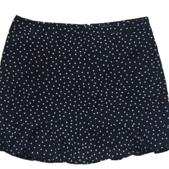 Madewell Silk Skirt in Star Scatter size 4 - Picture 6 of 9